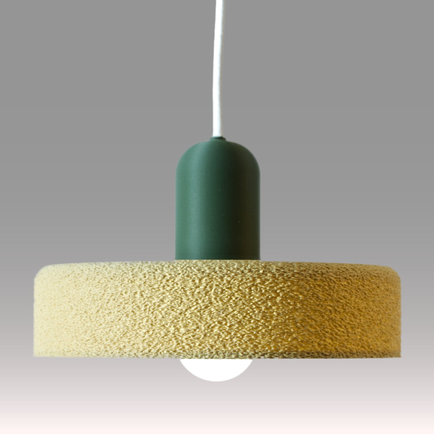 Saucer Pendant in Camelback Mountain Tan
