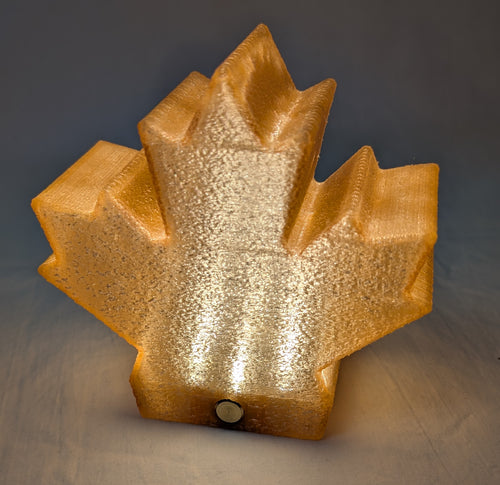 Glowing Maple Leaf