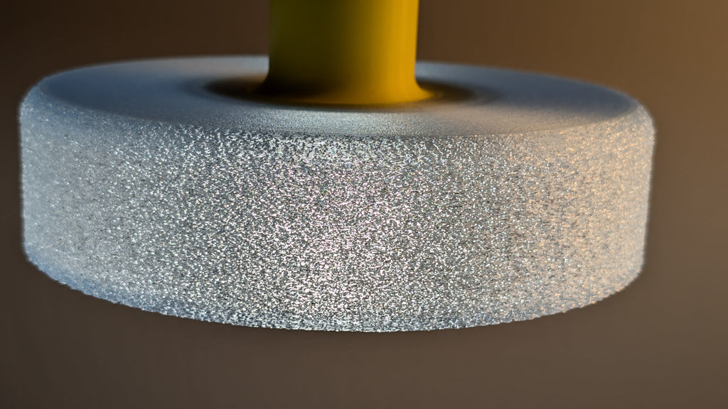 Saucer Pendant in China Blue