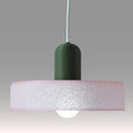 Saucer Pendant in Candy Floss Pink